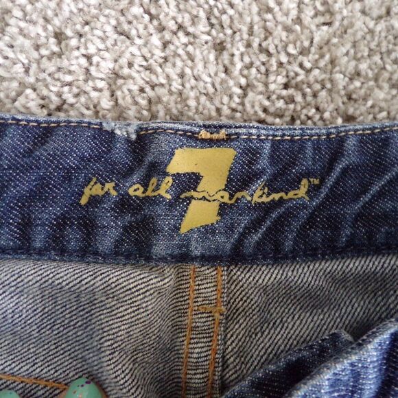 7 for all mankind flare bootcut jeans 27 - Picture 8 of 15